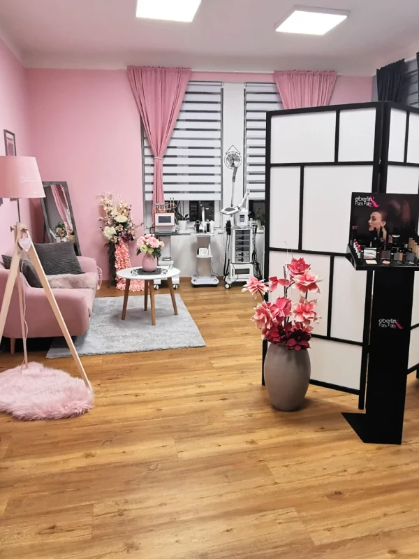 Kosmetický salon – interiér a atmosféra